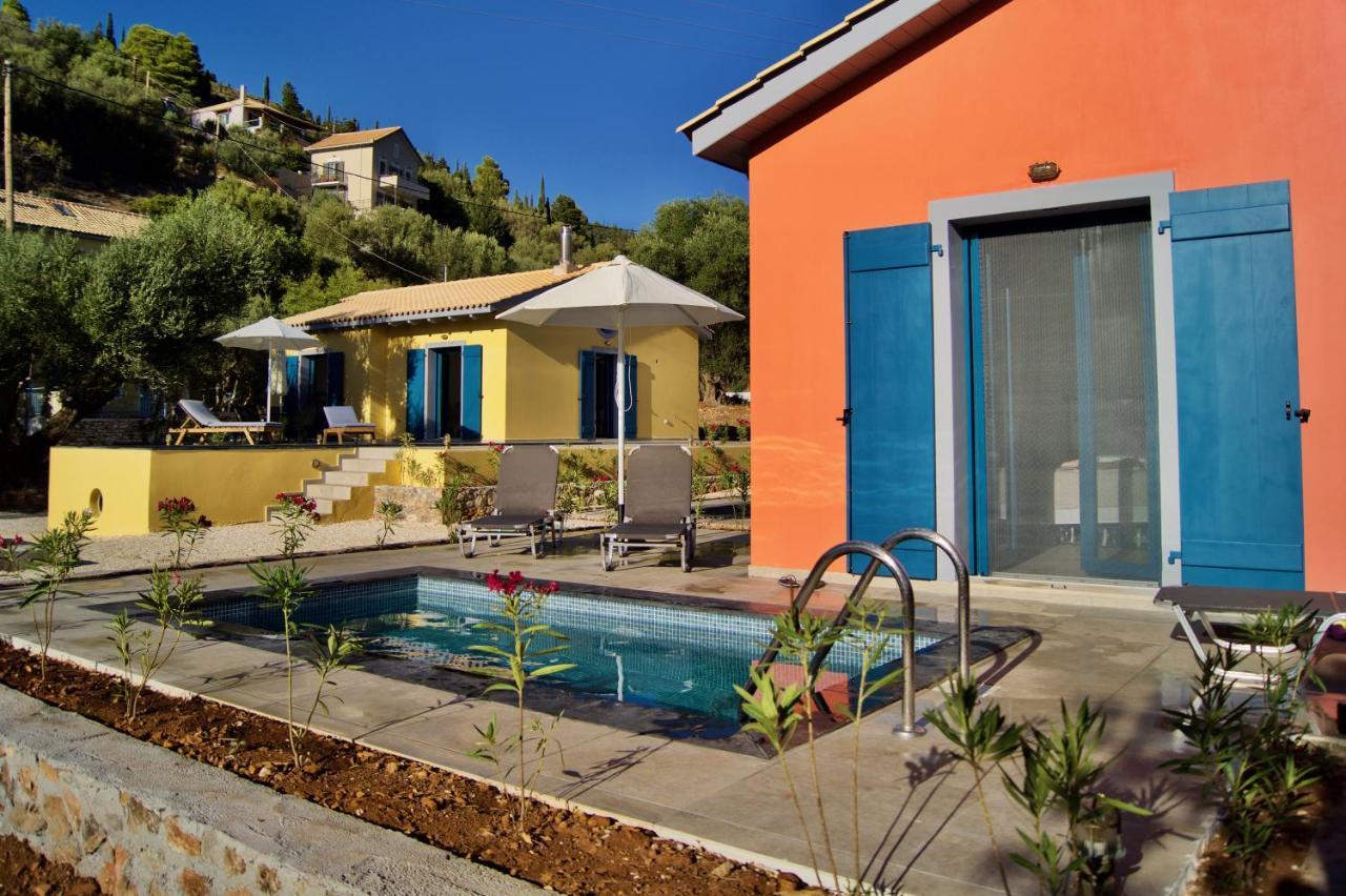 Throisma Studios With Private Pool & Parking Asos Eksteriør billede